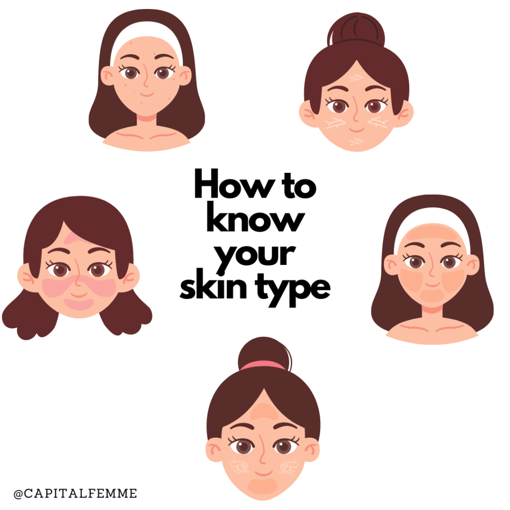 How to find out your skin type.
What is my skin type
