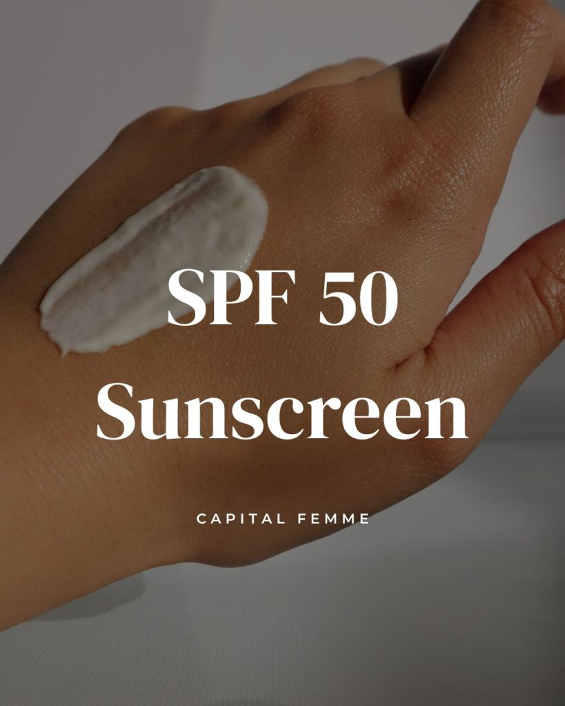 Coppertone Everytone SPF 50 Sunscreen review by Capital Femme.
