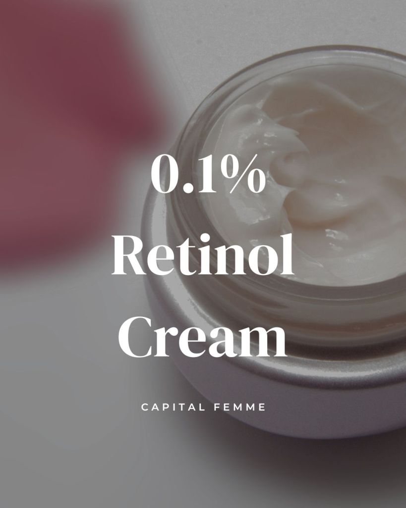 Good Molecules retinol review. Unclog and exfoliate at the same time for oily skincare by Capital Femme