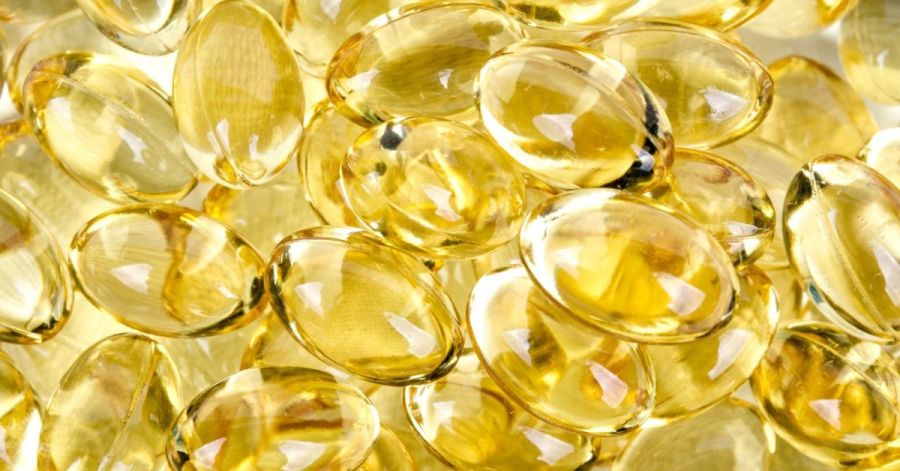 Vitamin D capsules/softgels for anti-aging skincare and health benefits
